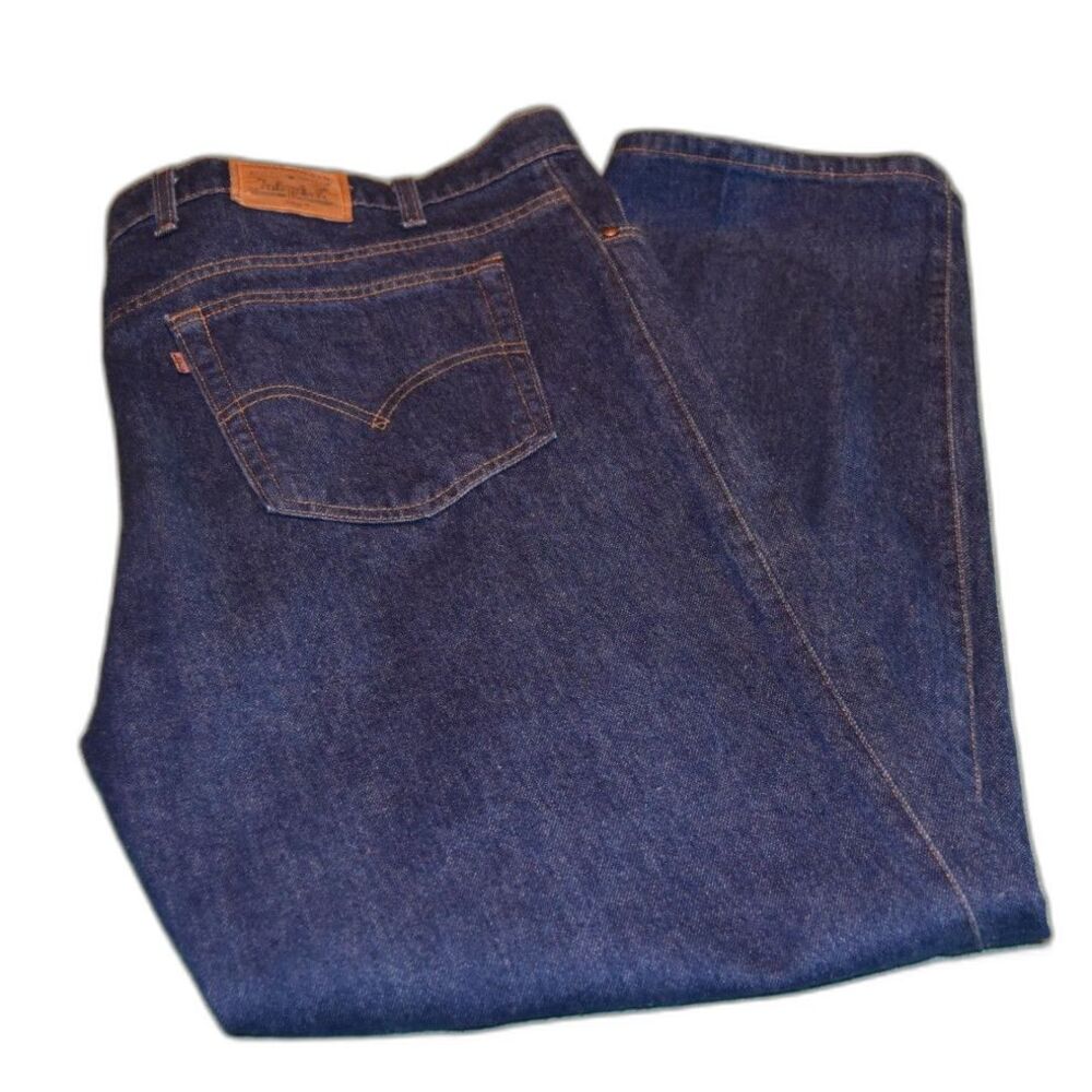 Levi’s 540 Jeans Mens 46x30 Relaxed Fit USA M April 1997 Vintage Dark Wash Denim